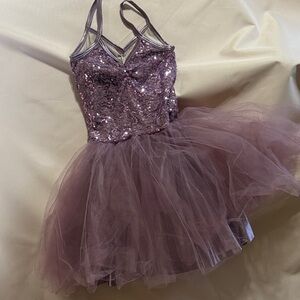 Weissman Glittering Mauve Dance Costume